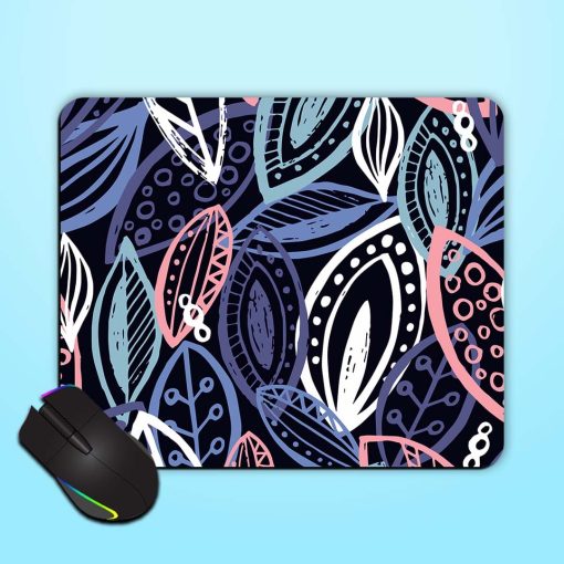 Abstract Seamless Pattern Mouse Pad