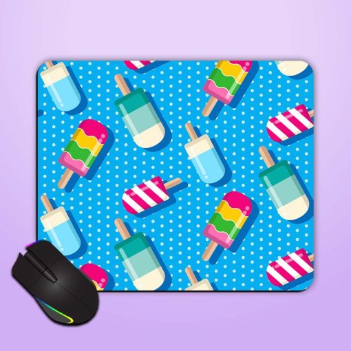 Summer Seamless Pattern Mouse Pad Zapvi