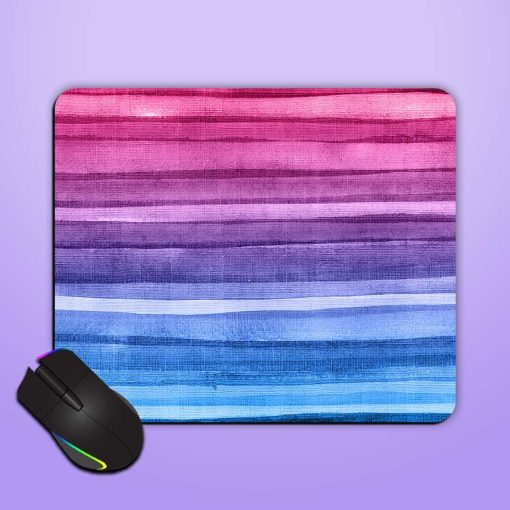 Watercolor Colorful Brush Mouse Pad Zapvi