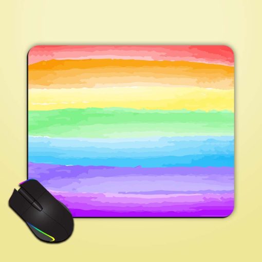 Watercolor Brush Stoke Mouse Pad Zapvi