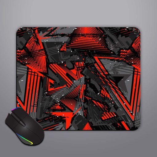 Abstract Seamless Grunge Mouse Pad