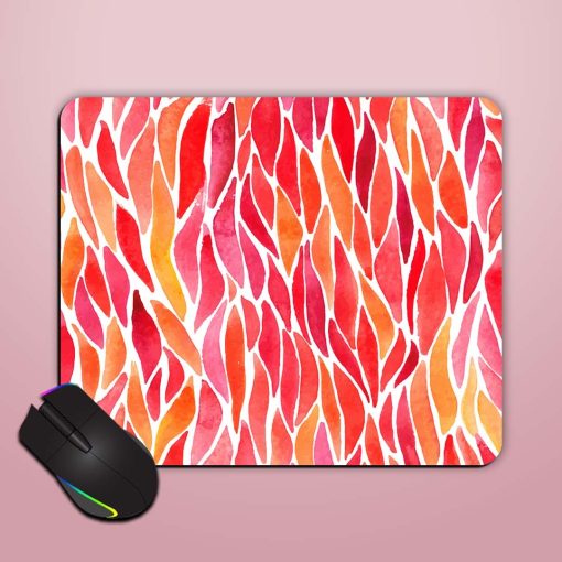 Watercolor Abstract Colorful Mouse Pad Zapvi