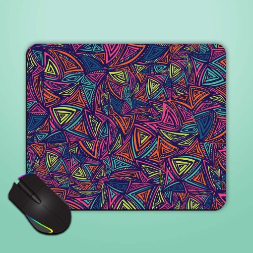 Vector Colorful Seamless Mouse Pad Zapvi