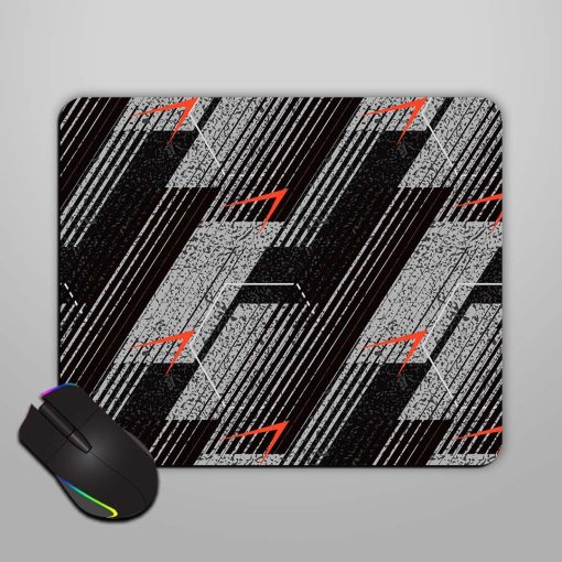 Abstract Geometric Seamless Mouse Pad Zapvi