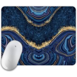 Alternative view of Abstract Background Blue Mouse Pad