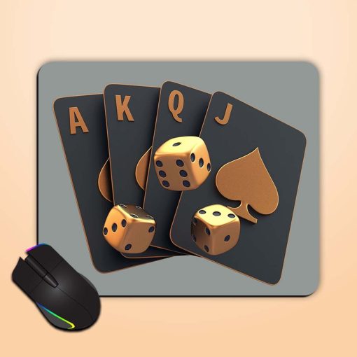 Casino Cards Poker Mouse Pad Zapvi