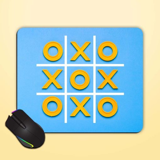 Yellow Plastic Crosses Mouse Pad Zapvi