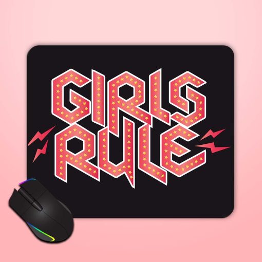 Vector Illustration Girls Mouse Pad Zapvi