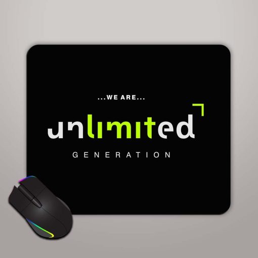 We Unlimited Typography Mouse Pad Zapvi