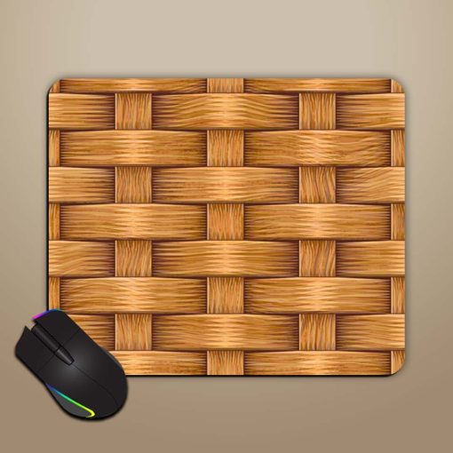 Abstract Decorative Wooden Mouse Pad Zapvi