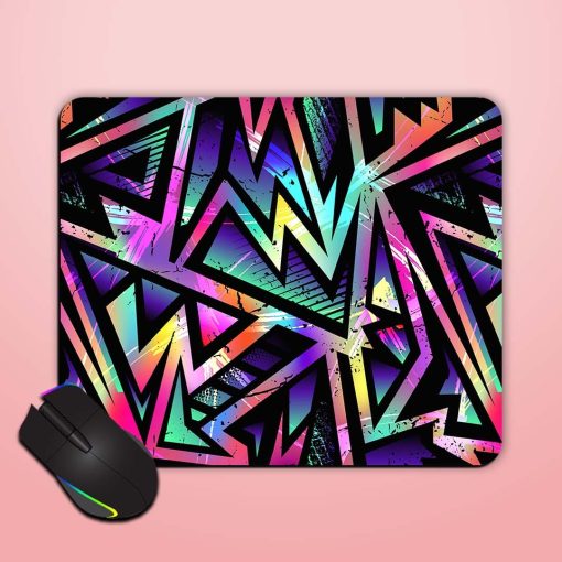 Abstract Seamless Grunge Mouse Pad