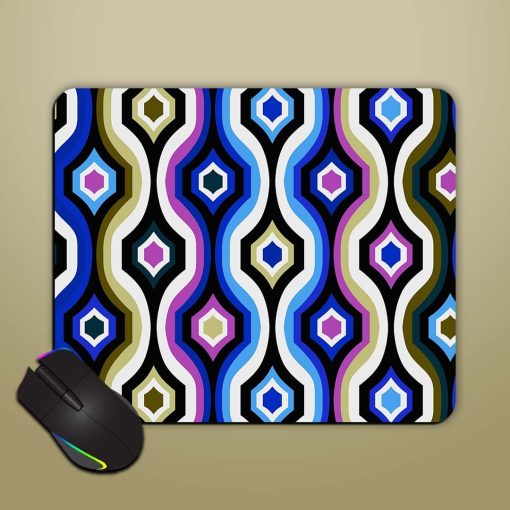 Multi Colored Decorated Mouse Pad Zapvi