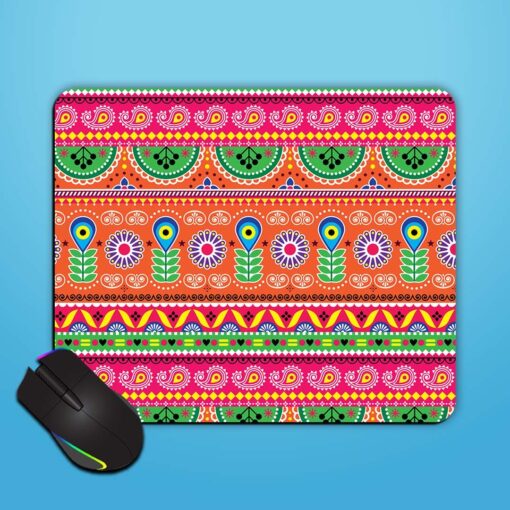 Vector Floral Seamless Mouse Pad Zapvi