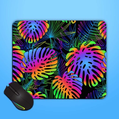 Tropical Seamless Pattern Mouse Pad Zapvi