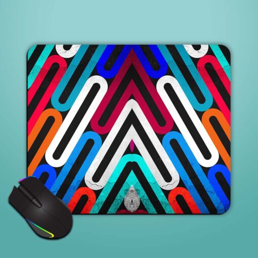 Abstract Design Mouse Pad Zapvi