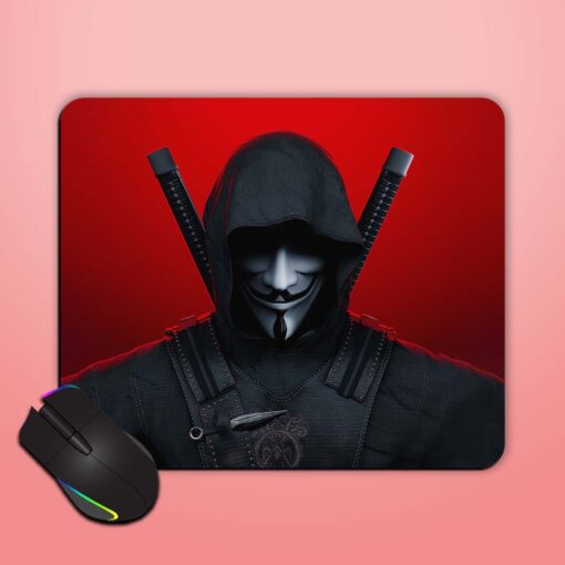 Anonymous Man Mouse Pad