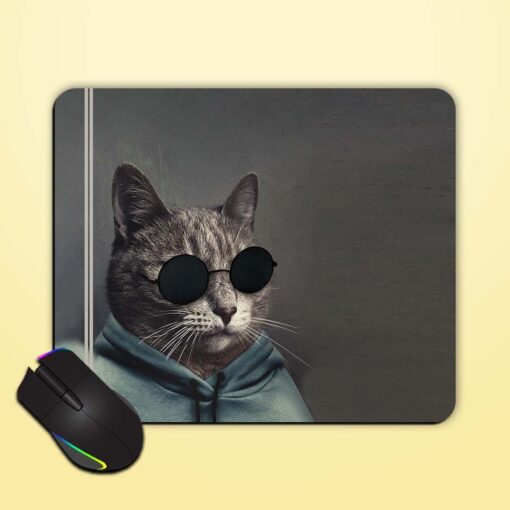 Cool Cat Mouse Pad Zapvi