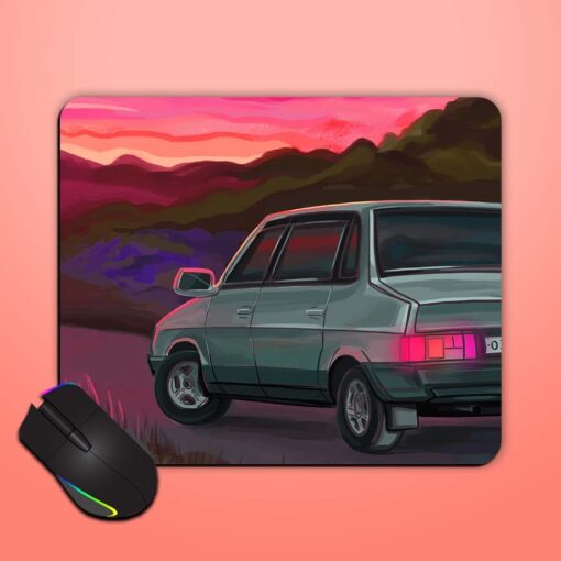 Sunset View With Mouse Pad Zapvi