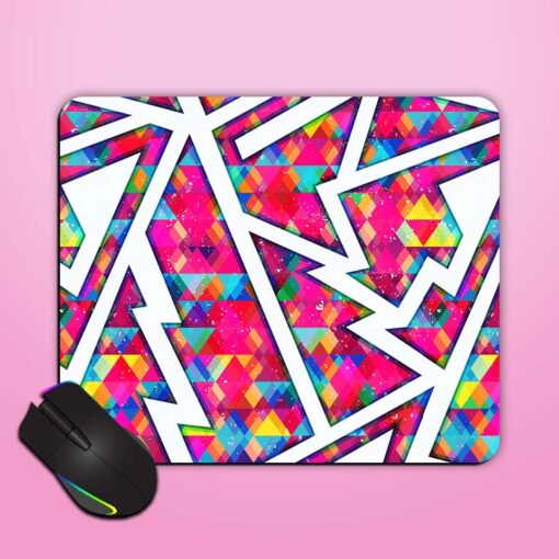 Colored Mosaic Seamless Mouse Pad Zapvi