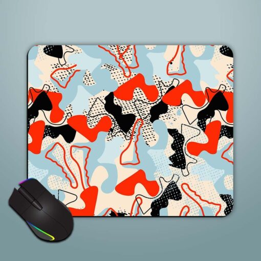 Abstract Seamless Backdrop Mouse Pad Zapvi