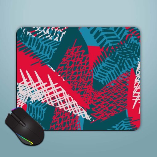 Abstract Seamless Pattern Mouse Pad