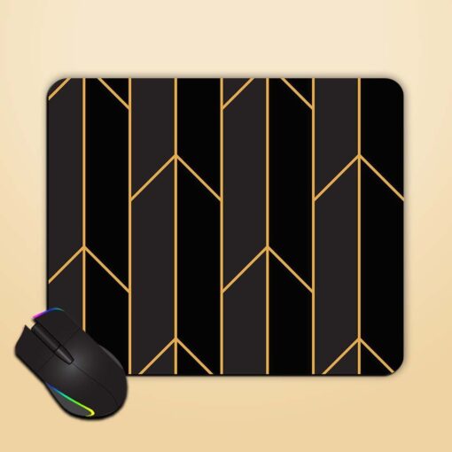 Art Deco Pattern Mouse Pad