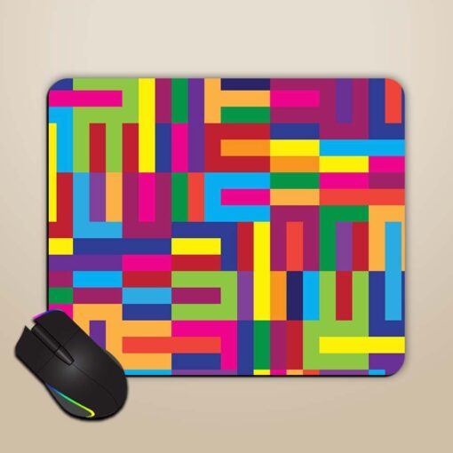 Color Vector Seamless Mouse Pad Zapvi