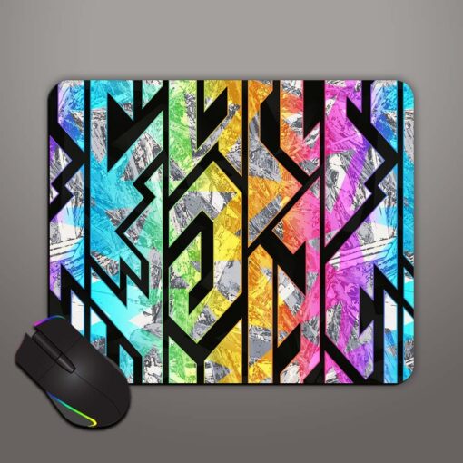 Colored Grunge Vector Mouse Pad Zapvi