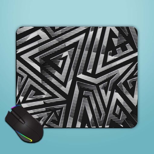 Geometric Seamless Pattern Mouse Pad Zapvi