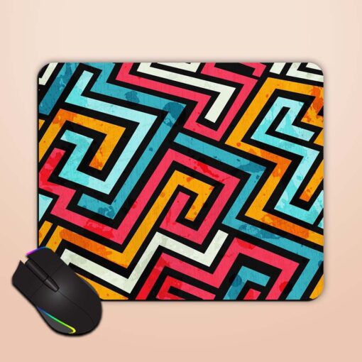 Graffiti Lines Seamless Mouse Pad Zapvi