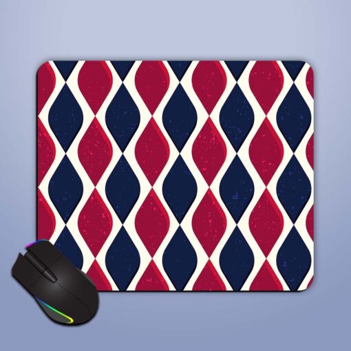 Retro Mosaic Seamless Mouse Pad Zapvi