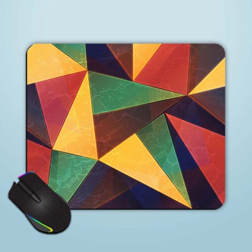 Retro Triangle Seamless Mouse Pad Zapvi