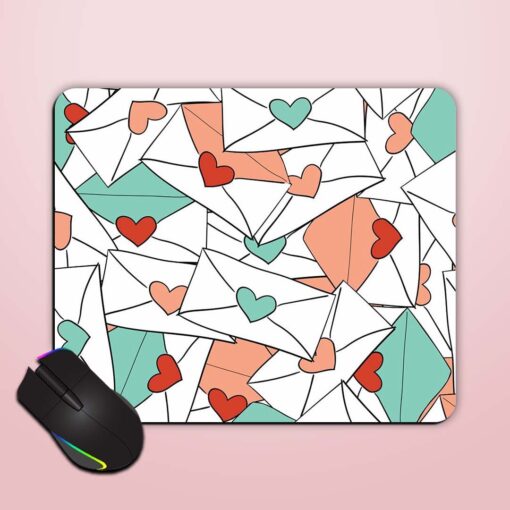 Seamless Abstract Pattern Mouse Pad Zapvi