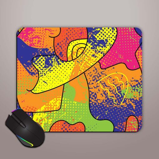 Seamless Backdrop Abstract Mouse Pad Zapvi