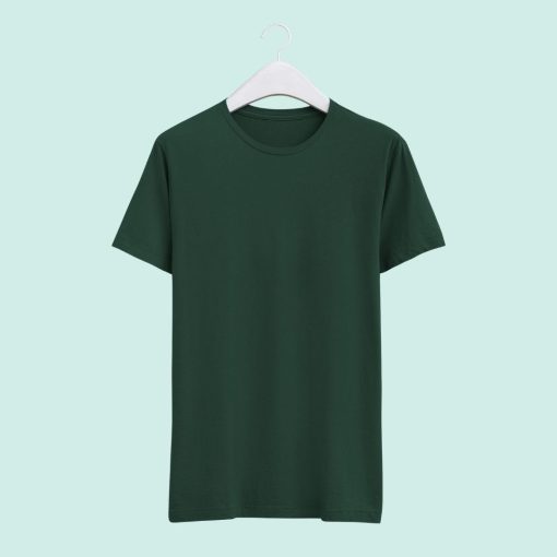 Alpha Green Half Sleeve T-Shirt for Men Zapvi