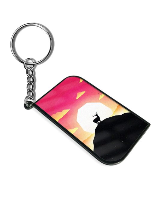 Minimal Art Keychain Zapvi