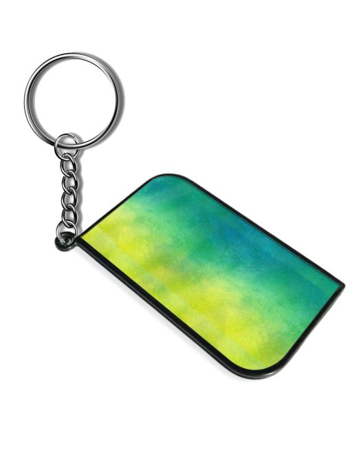 Yellow Green Gradient Keychain Zapvi