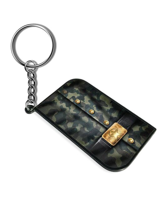 Army Background Keychain Zapvi