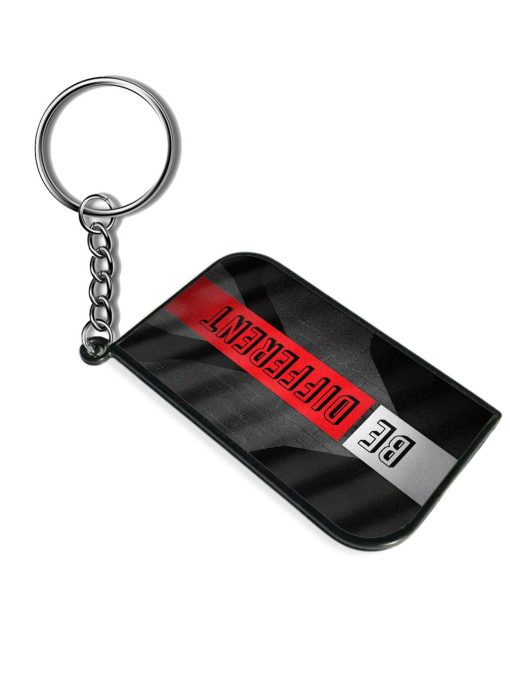 Be Different Design Keychain Zapvi