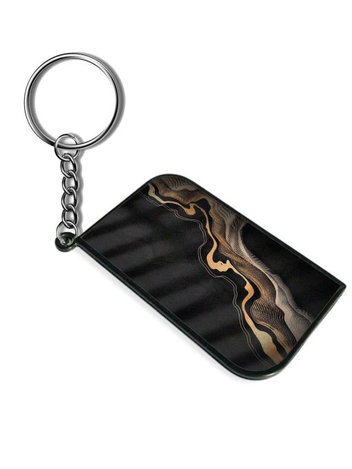 Abstract Art Keychain Zapvi