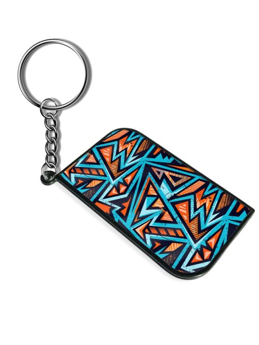 Abstract Seamless Grunge Keychain Zapvi