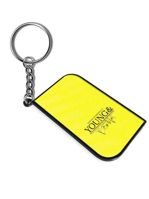 Young Beautiful Slogan Keychain Zapvi