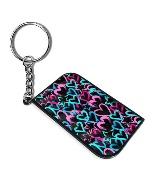 Bright Seamless Pattern Keychain Zapvi