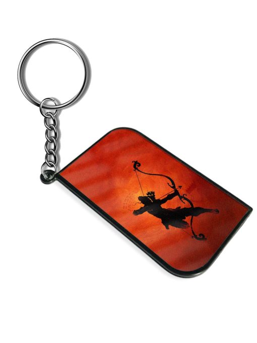 Illustration Lord Rama Keychain Zapvi