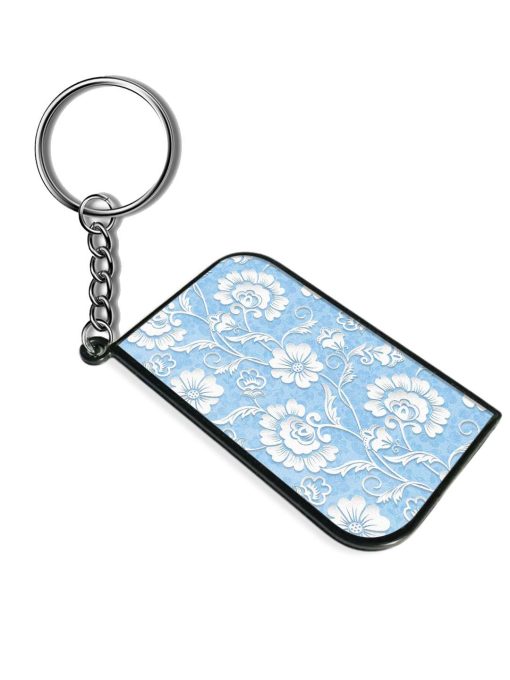 Vector Flower Seamless Keychain Zapvi