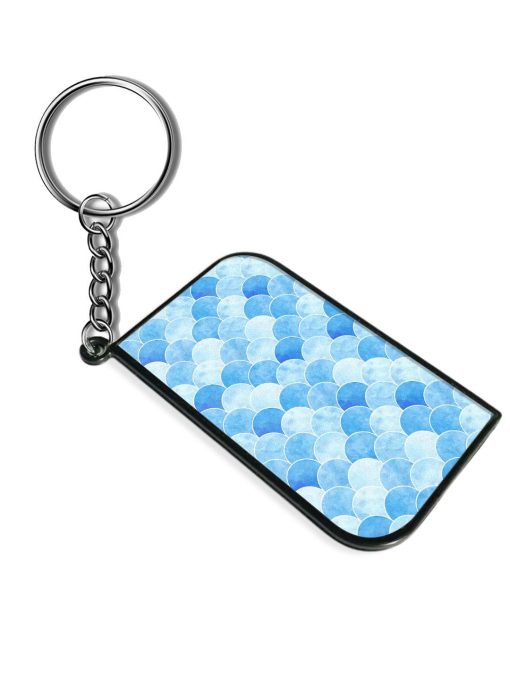 Seamless Watercolor Scales Keychain Zapvi