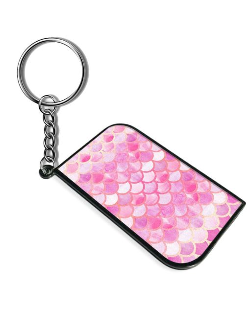 Mermaid Scales Watercolor Keychain Zapvi