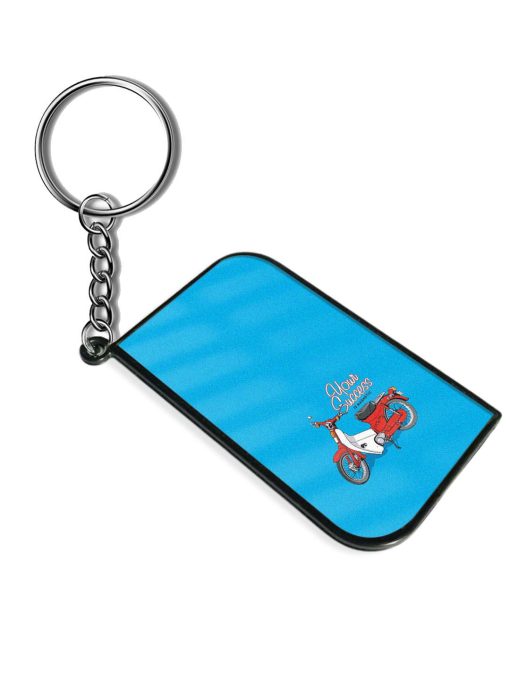 Motorcycles Image Vector Keychain Zapvi