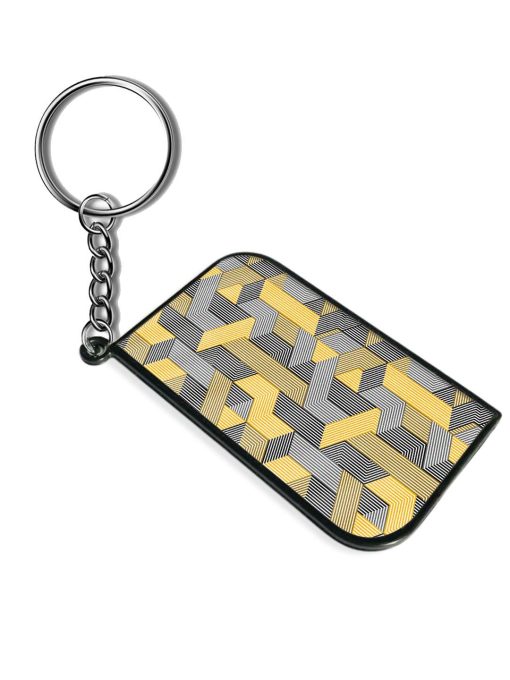 3D Dimensional Lined Keychain Zapvi