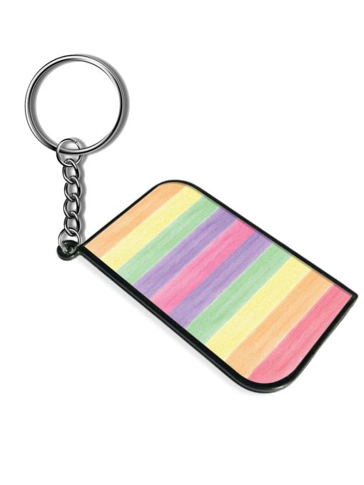 Fruit Rainbow Watercolor Keychain Zapvi